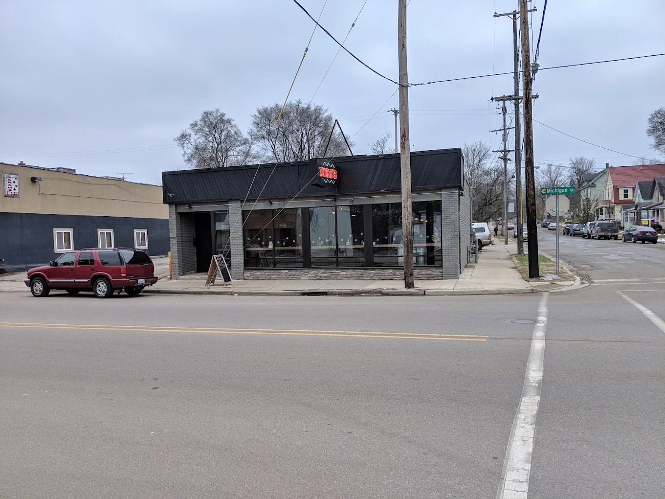Duke's Bar exterior on Michigan St NE
